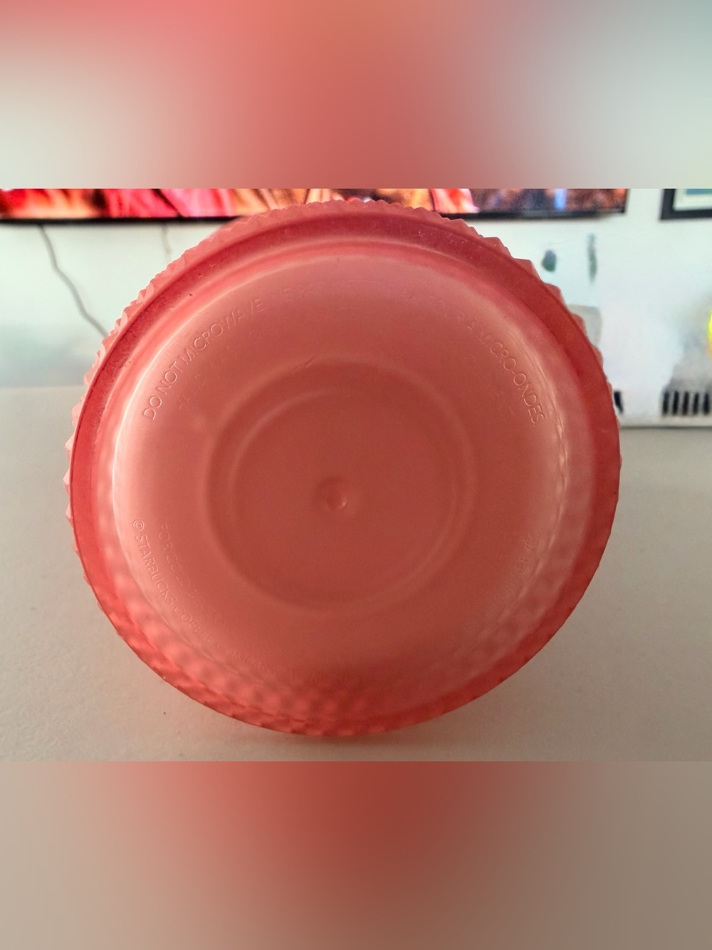 RETIRED: Starbucks | 2022 Valentine's Soft Touch Pink Studded Venti Tumbler - Picture 7 of 14